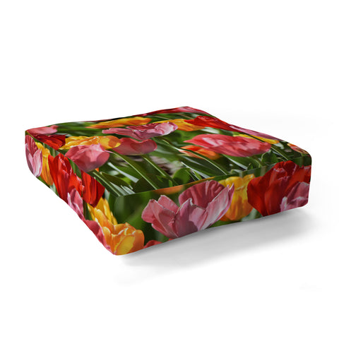 Lisa Argyropoulos Brilliant Spring Floor Pillow Square
