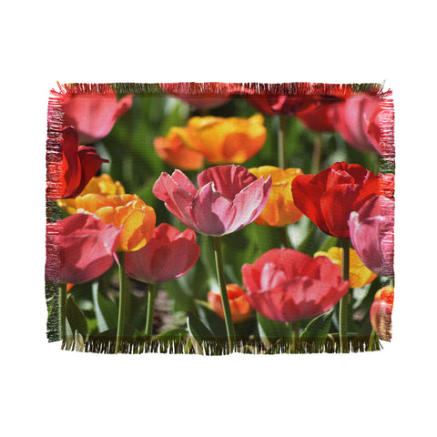 Lisa Argyropoulos Brilliant Spring Throw Blanket