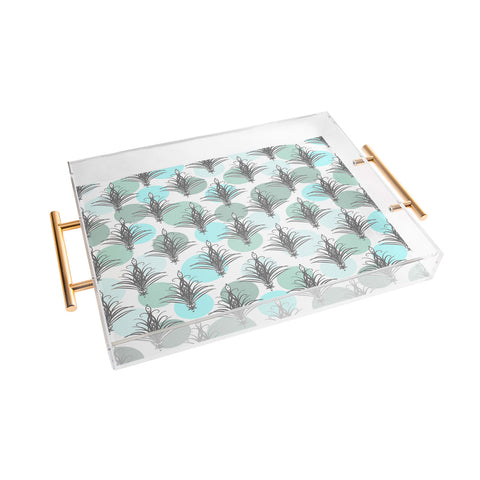 Lisa Argyropoulos Cabana Dots Acrylic Tray