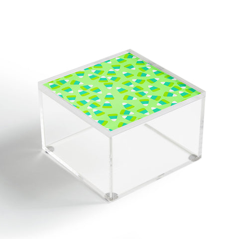 Lisa Argyropoulos Candy Corn Jumble Fang Green Acrylic Box