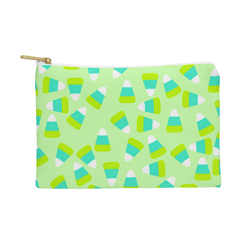 Lisa Argyropoulos Candy Corn Jumble Fang Green Pouch