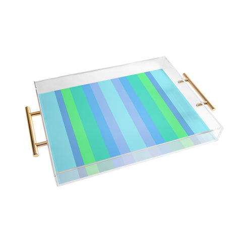 Lisa Argyropoulos Caribbean Cool Acrylic Tray