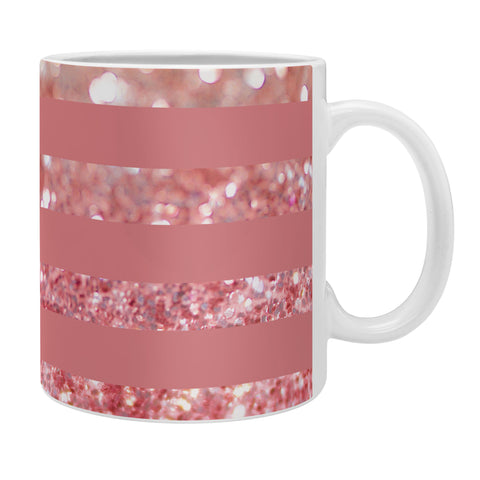 Lisa Argyropoulos Champagne Tango Stripes Coffee Mug