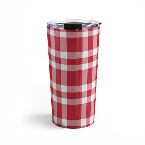 Lisa Argyropoulos Cheery Checks Travel Mug