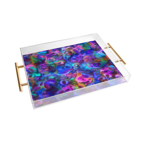 Lisa Argyropoulos Colour Aquatica Berry Blue Acrylic Tray