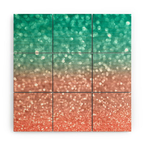 Lisa Argyropoulos Coral Meets Sea Wood Wall Mural