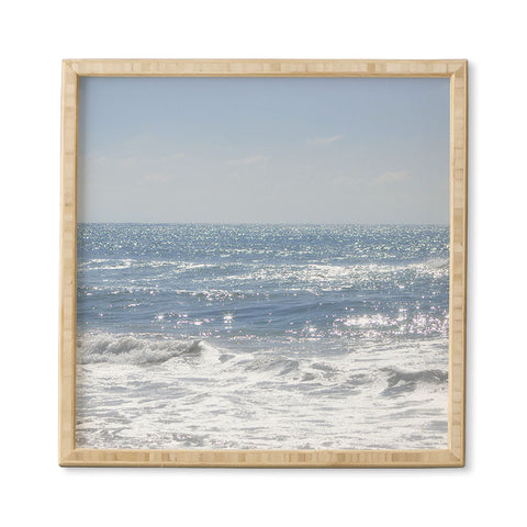 Lisa Argyropoulos Crystal Blue Framed Wall Art