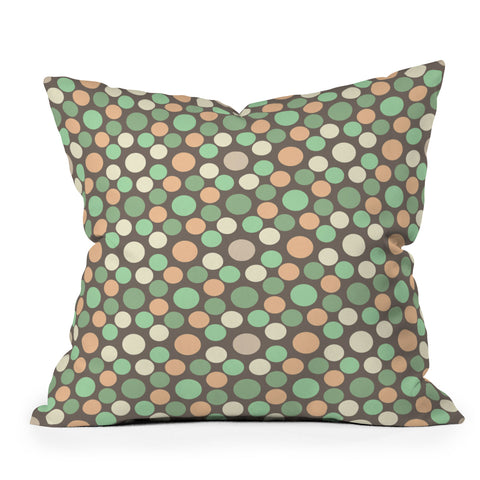 Lisa Argyropoulos Desert Dots Outdoor Throw Pillow