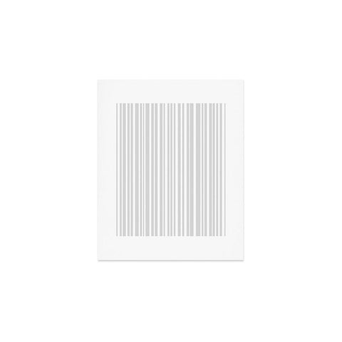 Lisa Argyropoulos Dove Stripe Art Print