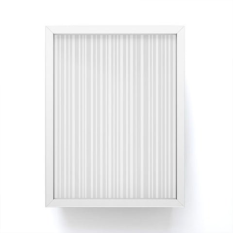 Lisa Argyropoulos Dove Stripe Framed Mini Art Print