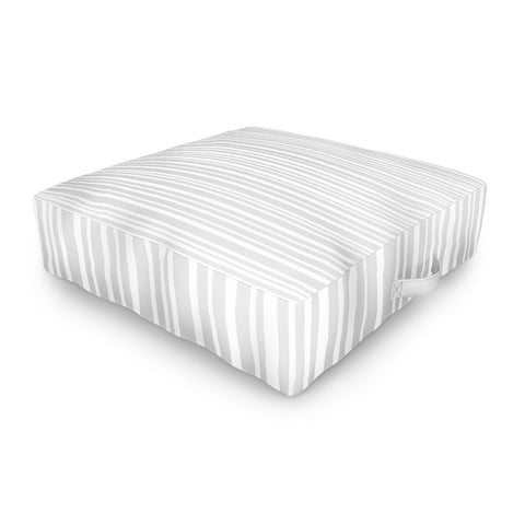 Lisa Argyropoulos Dove Stripe Outdoor Floor Cushion
