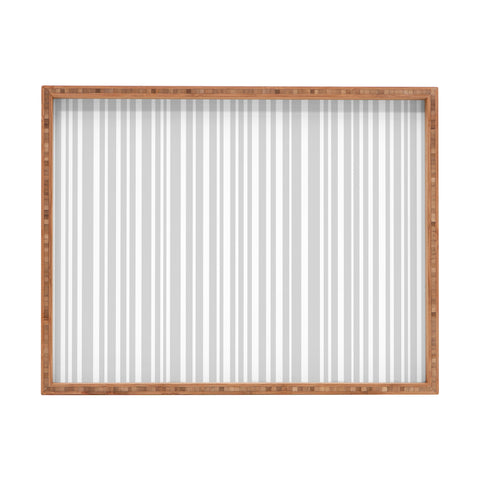Lisa Argyropoulos Dove Stripe Rectangular Tray