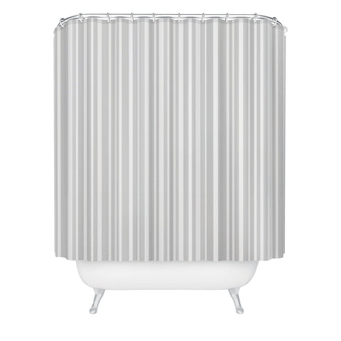 Lisa Argyropoulos Dove Stripe Shower Curtain