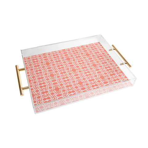 Lisa Argyropoulos Electric in Peach Acrylic Tray