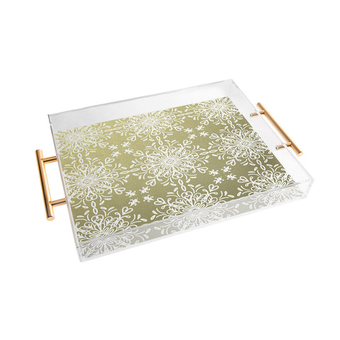 Lisa Argyropoulos Elegance White Whispers Acrylic Tray