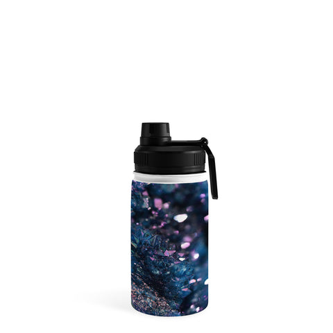 Lisa Argyropoulos Geode Abstract Teal Water Bottle