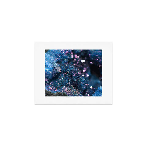 Lisa Argyropoulos Geode Abstract Teal Art Print