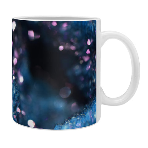 Lisa Argyropoulos Geode Abstract Teal Coffee Mug