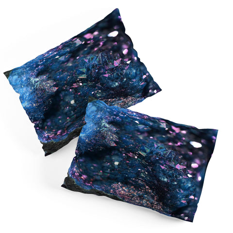 Lisa Argyropoulos Geode Abstract Teal Pillow Shams