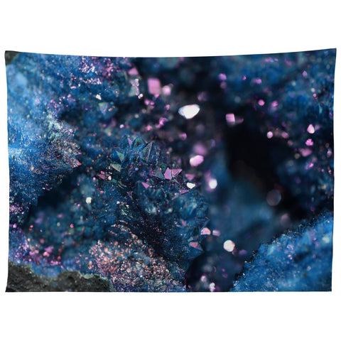 Lisa Argyropoulos Geode Abstract Teal Tapestry