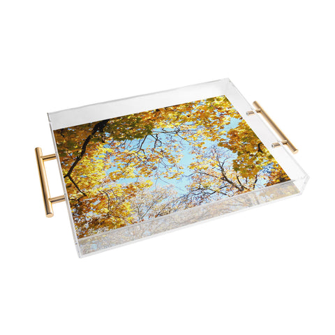 Lisa Argyropoulos Golden Autumn Acrylic Tray