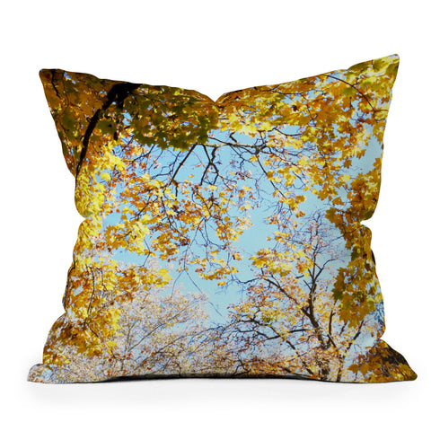 Lisa Argyropoulos Golden Autumn Outdoor Throw Pillow