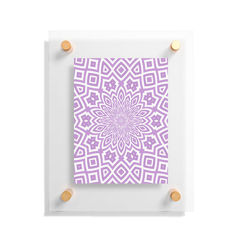 Lisa Argyropoulos Helena Lavender Floating Acrylic Print