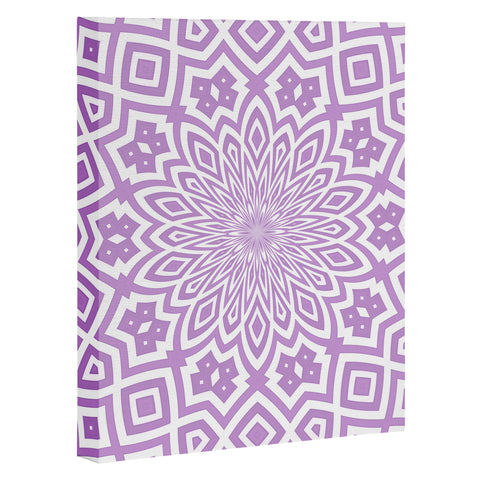 Lisa Argyropoulos Helena Lavender Art Canvas