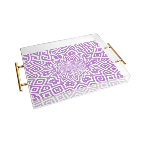 Lisa Argyropoulos Helena Lavender Acrylic Tray