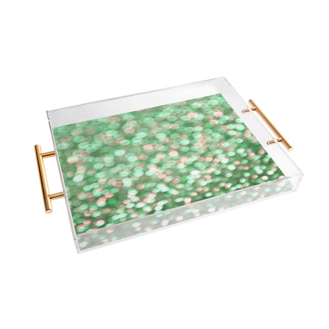 Lisa Argyropoulos Holiday Cheer Mint Acrylic Tray