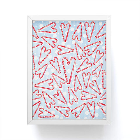 Lisa Argyropoulos Holiday Love And Polka Dots Framed Mini Art Print