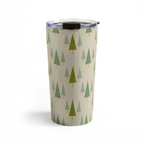 Lisa Argyropoulos Holiday Trees Neutral Travel Mug