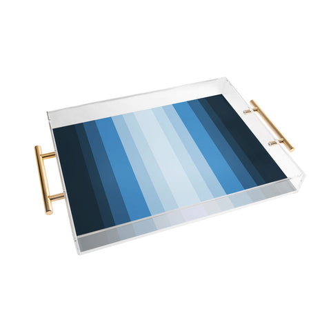 Lisa Argyropoulos Jazzy Blues Acrylic Tray