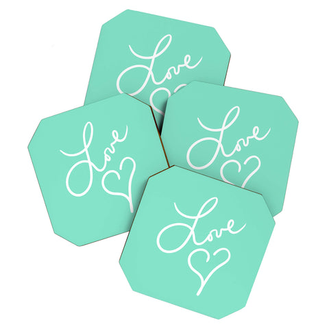 Lisa Argyropoulos Love Beat Coaster Set