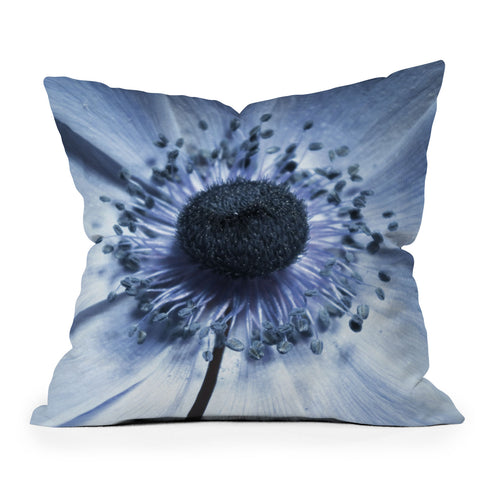 Lisa Argyropoulos Luna Blue Outdoor Throw Pillow