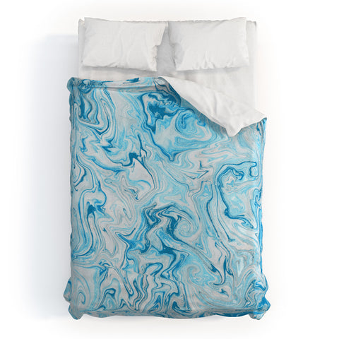 Lisa Argyropoulos Marble Twist VII Duvet Cover