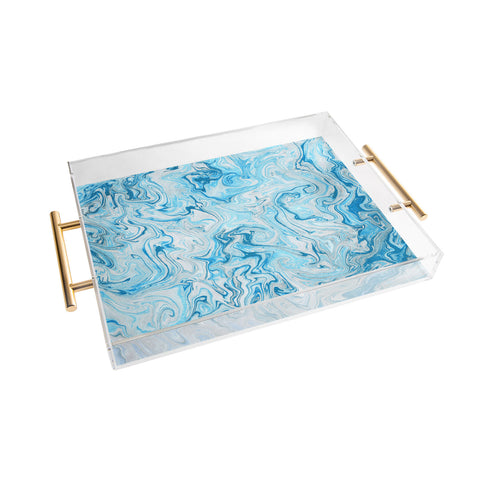 Lisa Argyropoulos Marble Twist VII Acrylic Tray