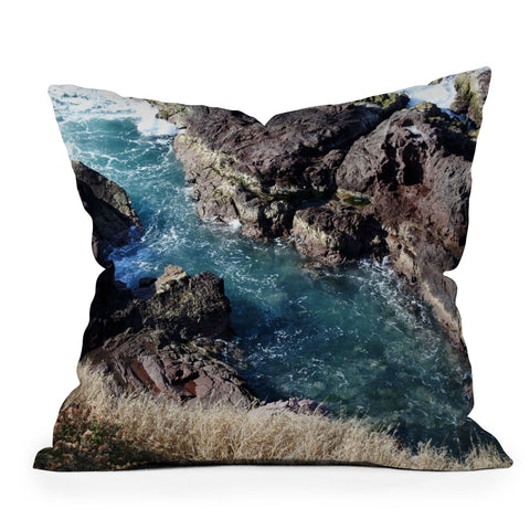 Lisa Argyropoulos Mazatlan Waters Outdoor Throw Pillow