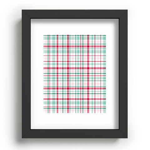 Lisa Argyropoulos Merry Vintage Plaid Recessed Framing Rectangle