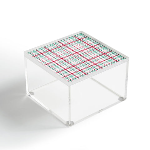 Lisa Argyropoulos Merry Vintage Plaid Acrylic Box