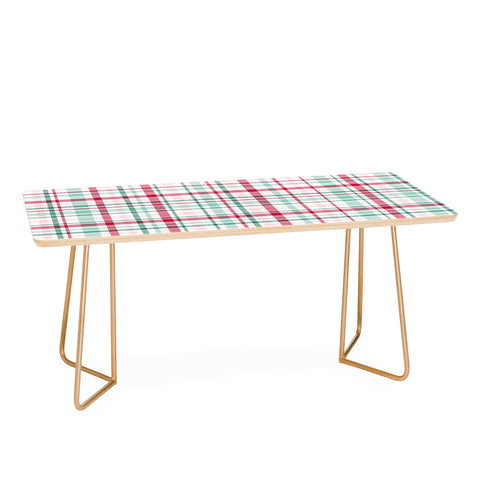 Lisa Argyropoulos Merry Vintage Plaid Coffee Table