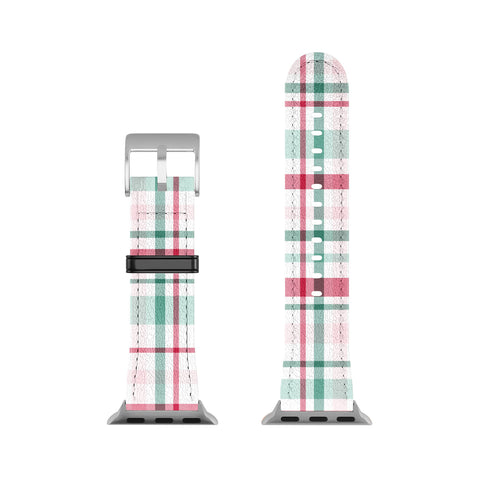Lisa Argyropoulos Merry Vintage Plaid Apple Watch Band
