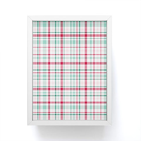 Lisa Argyropoulos Merry Vintage Plaid Framed Mini Art Print