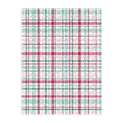 Lisa Argyropoulos Merry Vintage Plaid Puzzle