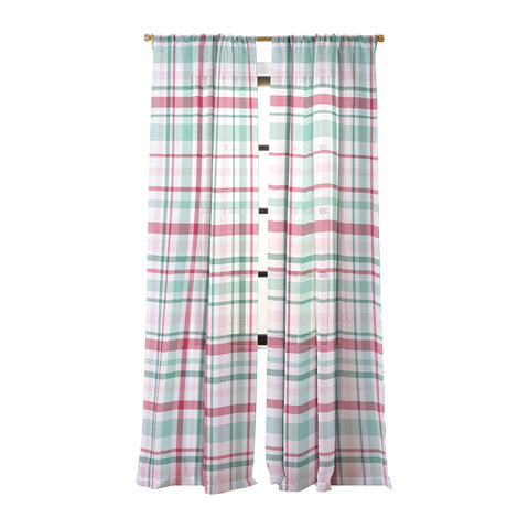 Lisa Argyropoulos Merry Vintage Plaid Sheer Non Repeat
