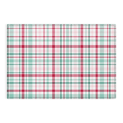 Lisa Argyropoulos Merry Vintage Plaid Outdoor Rug