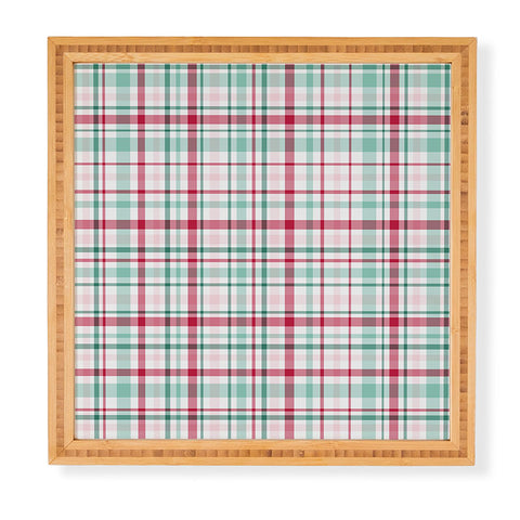 Lisa Argyropoulos Merry Vintage Plaid Framed Wall Art