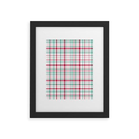 Lisa Argyropoulos Merry Vintage Plaid Framed Art Print
