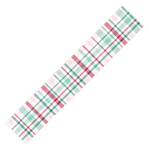 Lisa Argyropoulos Merry Vintage Plaid Table Runner