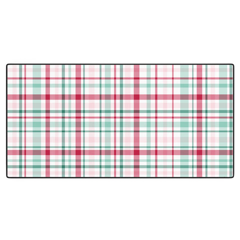 Lisa Argyropoulos Merry Vintage Plaid Desk Mat
